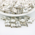 IA0301 серебрение кристаллы preciosa металла и горный хрусталь бусины для браслетов